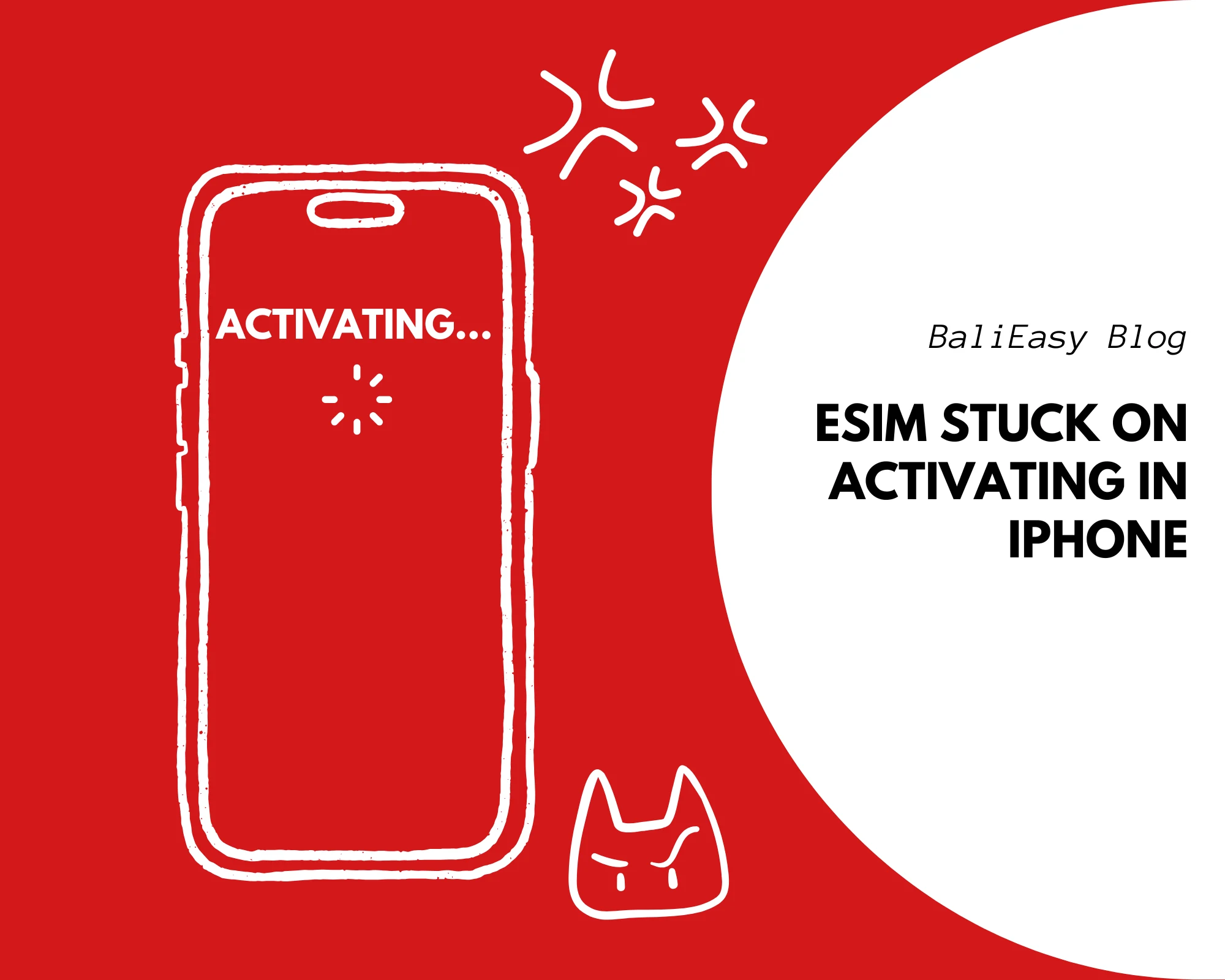 esim stuck on activating in iphone