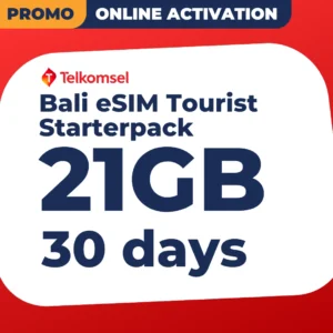 Bali eSIM Tourist - 21GB (30 days)