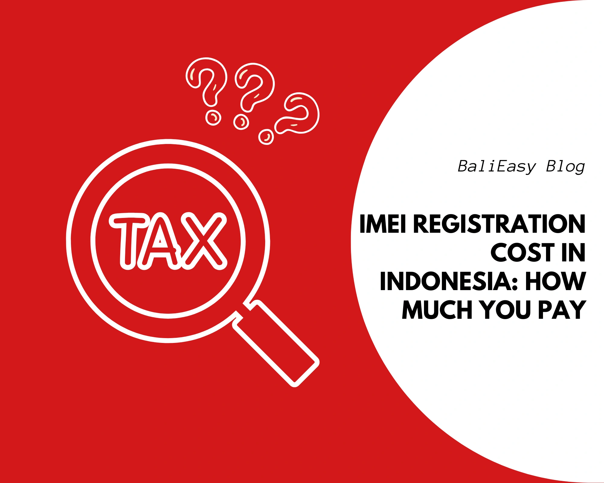 IMEI Registration Cost in Indonesia How Much You Pay