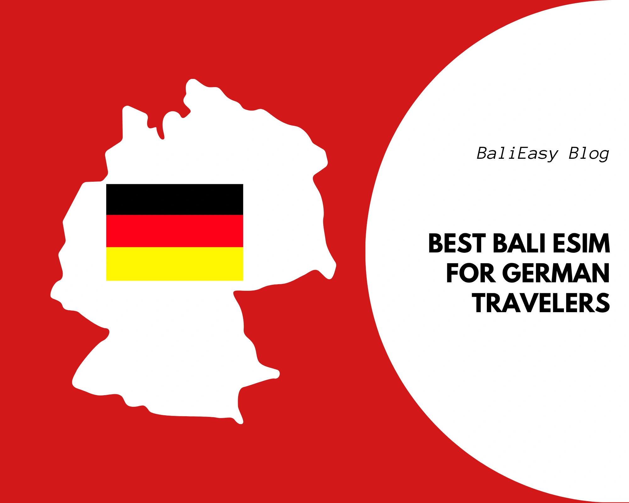 Bali eSIM for German Travelers