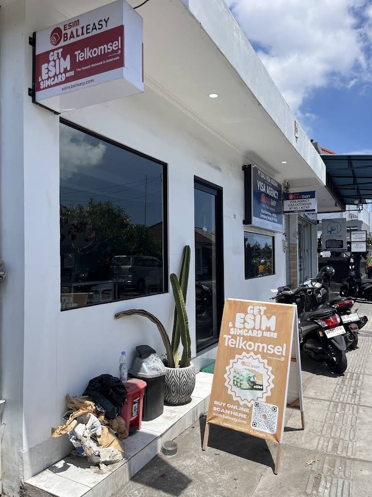 eSIM BaliEasy Canggu storefront