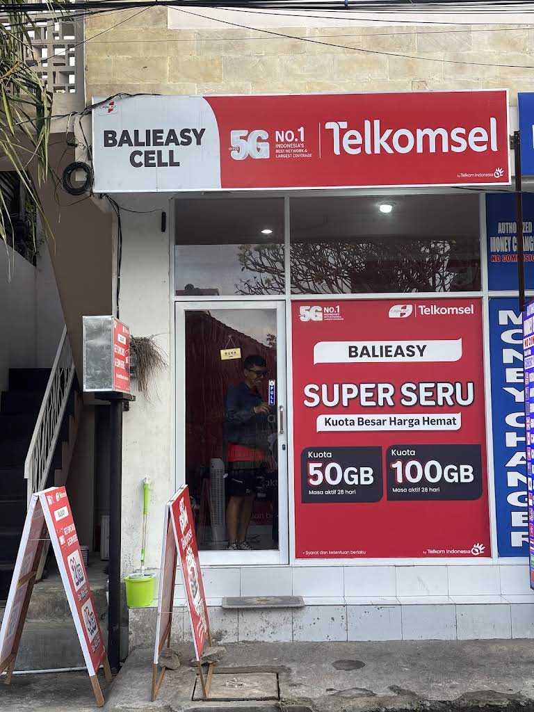 eSIM BaliEasy Pererenan storefront